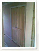 Softwood double doors