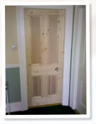 Softwood door